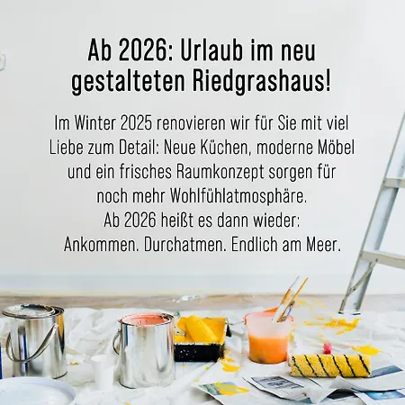 Riedgrashaus Riedgras 6 Apartment Norden